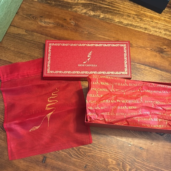 Empty Rene Caovilla Shoe Box - Picture 7 of 11